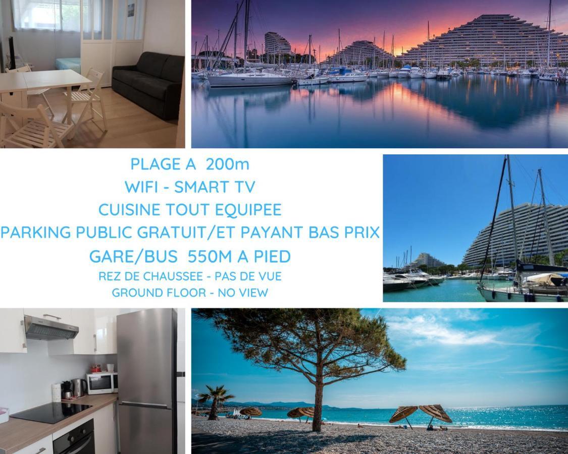 Appartement Venus - Climatisé - Marina Baie des Anges à Villeneuve-Loubet Extérieur photo